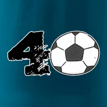 Fotbal kulaté narozeniny 40