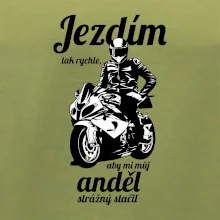 Silniční motorka - jezdím tak rychle, aby mi můj anděl strážný stačil