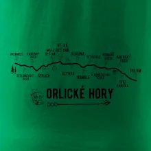 Profil Orlických hor Profil Orlických hor