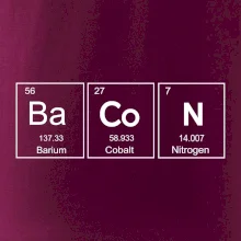 Bacon - periodická tabulka