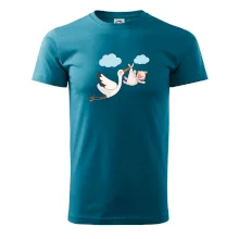 Čáp čekáme miminko - holka