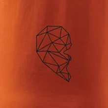 Párovy motiv srdce geometrie - ONA