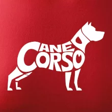 Cane corso nápis v těle