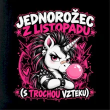 Punkový jednorožec s čírem z listopadu