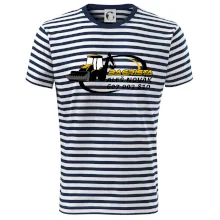 Bagrista v kruhu - vlastní nápis