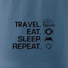 Eat sleep travel - Malý přívěs