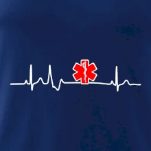 EKG rescue červená hvězda