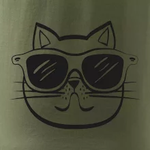 Kočka s brýlemi