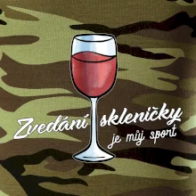 Zvedání skleničky je můj sport