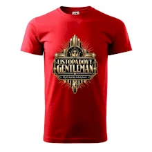 Listopadový gentleman zlatý art deco motiv