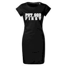Put God first tlustý nápis