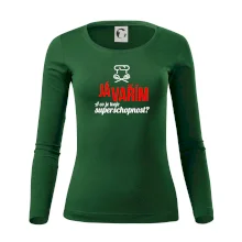 Já vařím - tvoje superschopnost? rovný nápis
