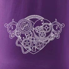 Steampunk srdce kreslené Steampunk srdce kreslené