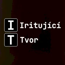 IT Nápis Iritující Tvor