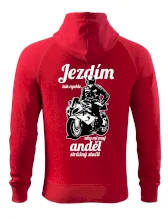 Silniční motorka - jezdím tak rychle, aby mi můj anděl strážný stačil