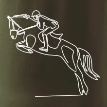 Jízda na koni jedním tahem