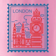 Londýn známka jednoduchá