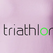 Triathlon nápis