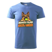Neházej slova házej míček - vlčák