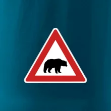 Dopravní značka - Pozor lední medvěd