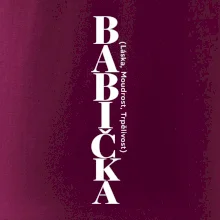 Babička láska moudrost trpělivost svislý nápis