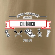 Jsem v pohodě jsem z ... (vlastní název a jméno)