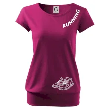 Running nápis šikmo