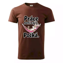 Práce není zajíc, počká.