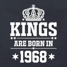 Kings are born in 1968