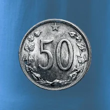 Padesátník 1963 - 1978 bez nápisu