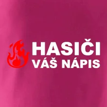 Hasiči (oheň, název sboru - vlastní nápis)