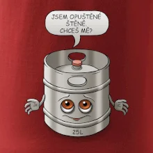 Opuštěné štěně - sud (Hana-creative)