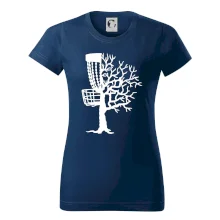 Disc golf pozor strom