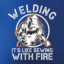 Welding its like sewing with fire