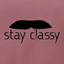 Stay Classy - mustache