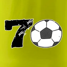 Fotbal kulaté narozeniny 70