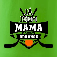 Hokejbal - Já jsem máma obránce