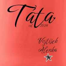 Táta od roku + jména dětí dole vlevo