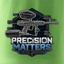 Technický nákres precision matters paintball