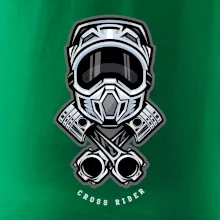 Cross rider písty helma