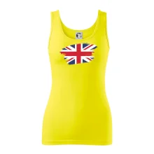 Britská vlajka roztrhaná