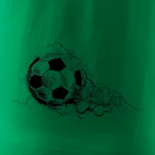 Fotbalový míč - kresba tužkou