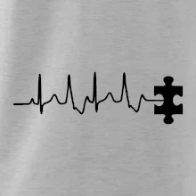 EKG puzzle rozpojené
