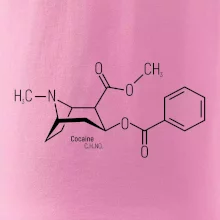 Molekulární struktura Cocaine Kokain