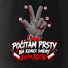 Řezník počítám prsty na konci směny
