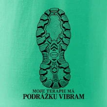 Moje terapie má podrážku Vibram