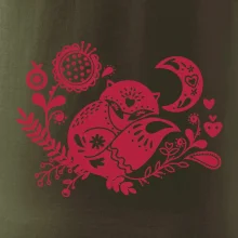 Folklor - liška spící