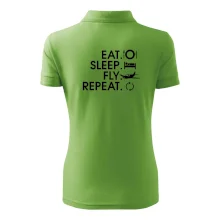 Eat sleep fly repeat