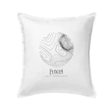 Plechý - vrstevnice v kruhu