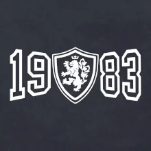 Narozeninový motiv - znak - 1983